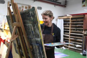 Kunstschule Berlin Mitte Workshop Komposition Malen Zeichnen Kinder Jugendliche Erwachsenen Eltern